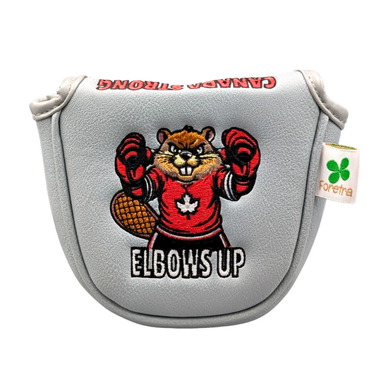 Elbows Up - Mallet Putter Head Cover