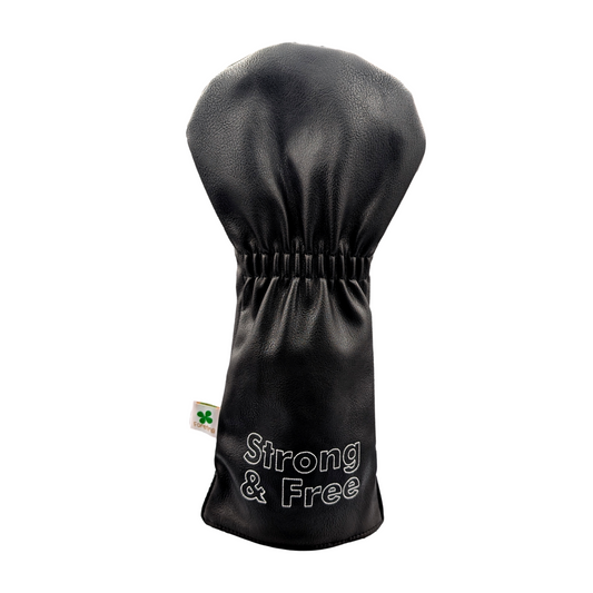 Black Canada Maple Leaf - Driver Head Cover - Strong & Free