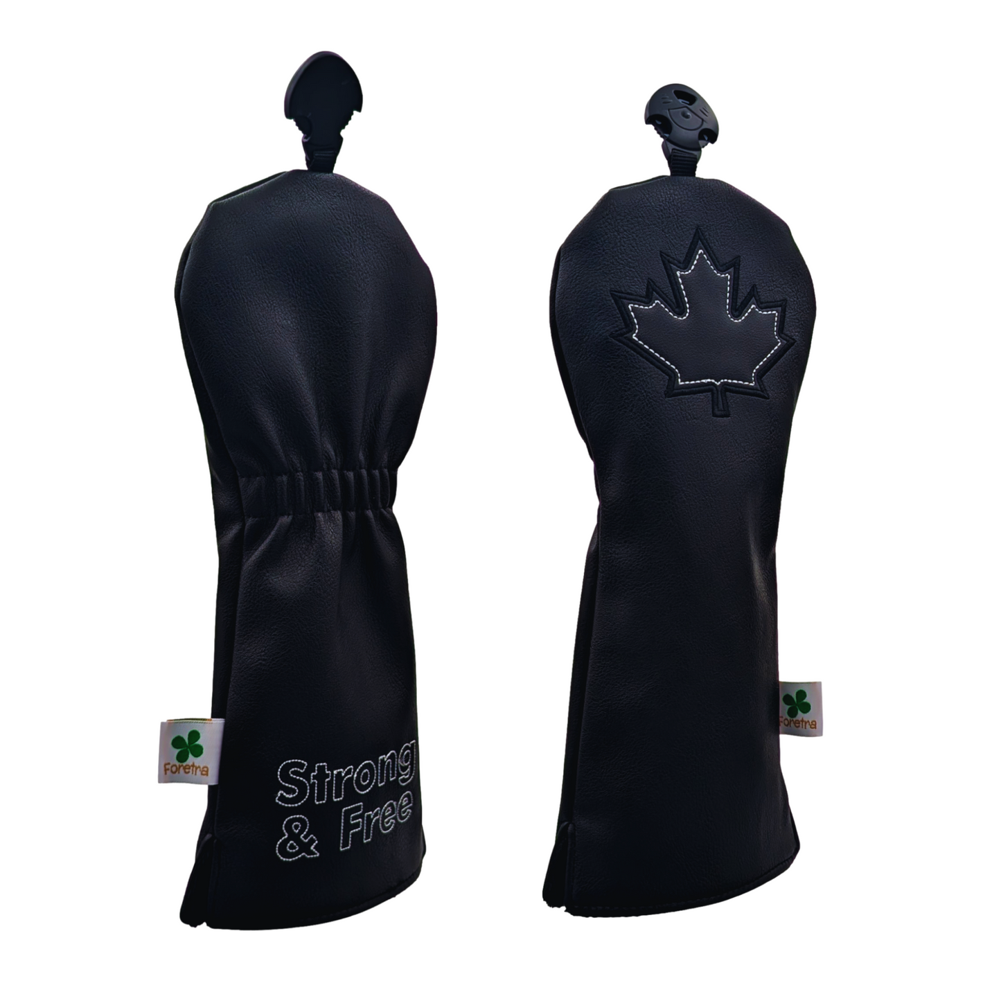 Canada Black Maple Leaf - Fairway Wood Headcover - Strong & Free