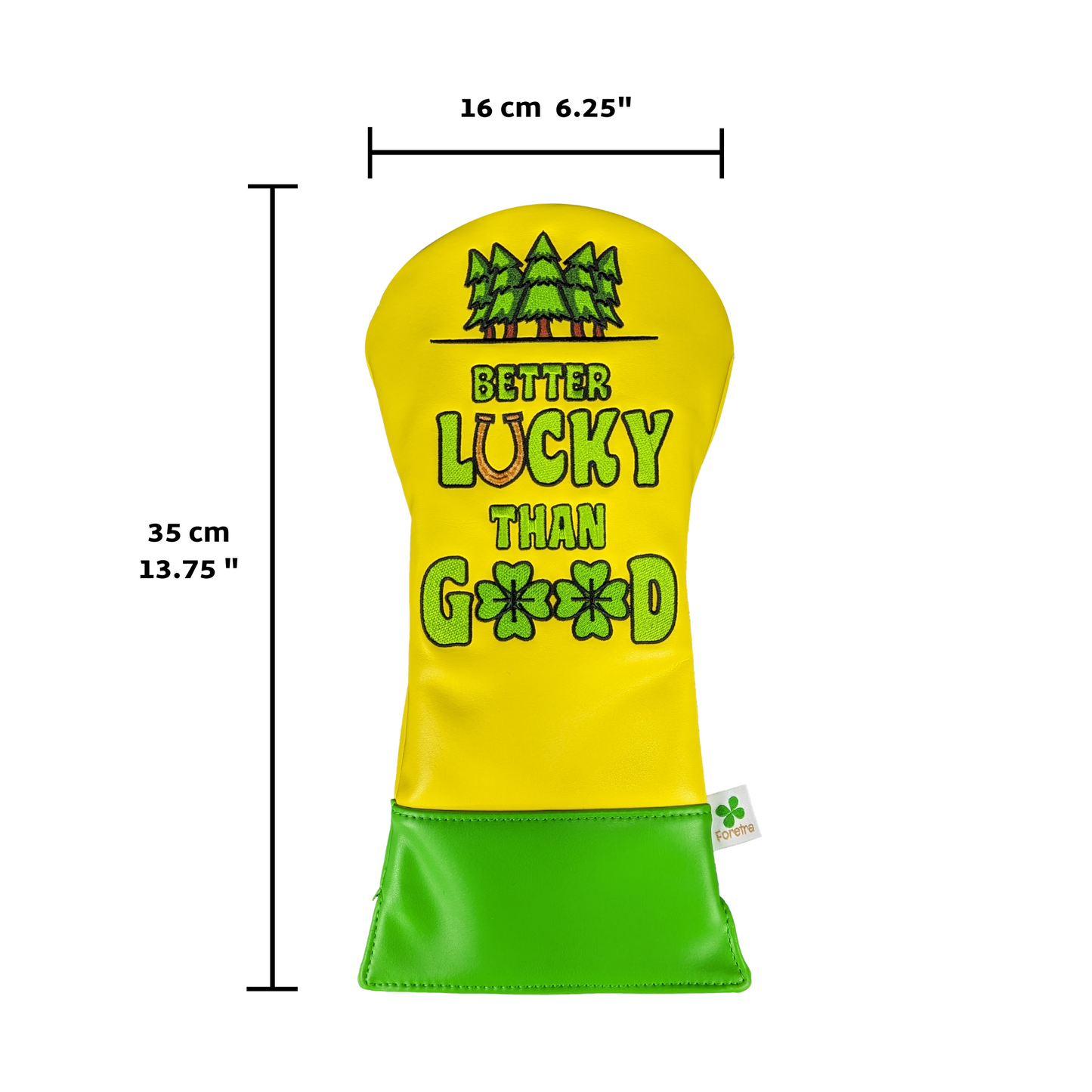 Better Lucky than Good - Driver Head Cover