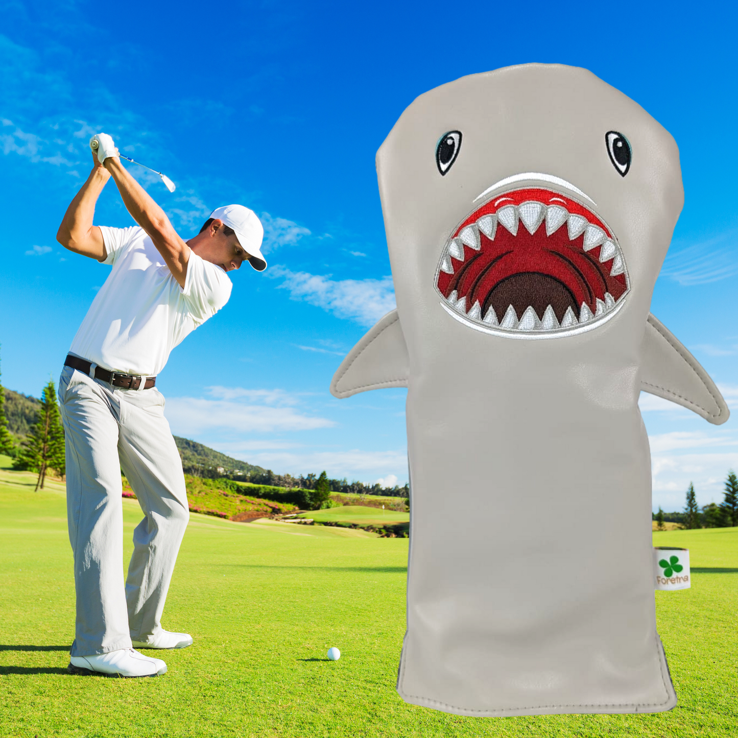Shark - Driver Head Cover