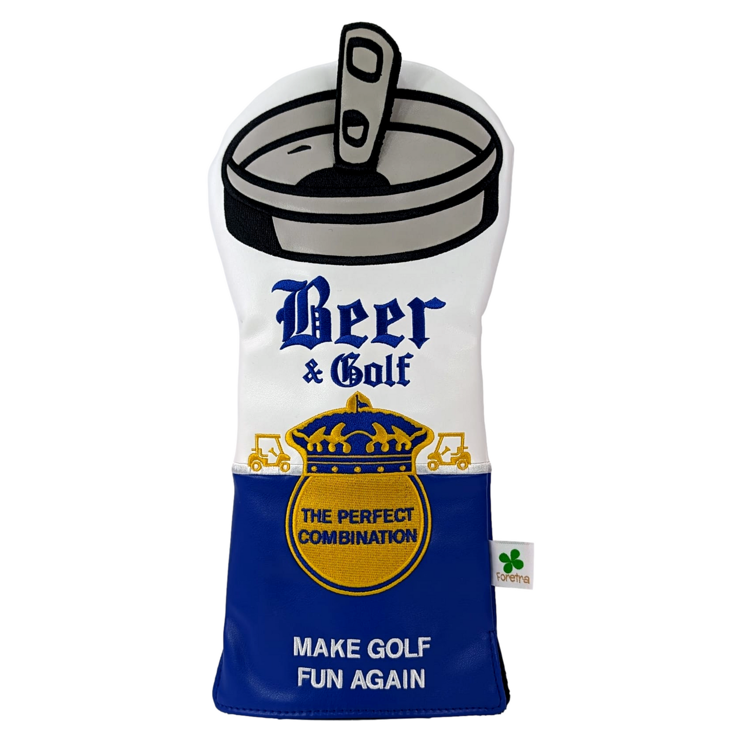 Beer Can (Beer and Golf) - Driver Head Cover