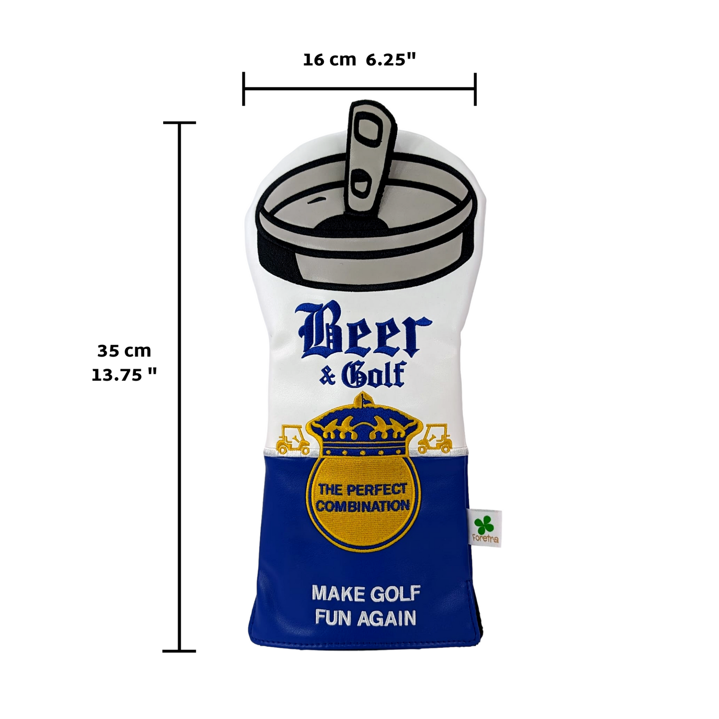 Beer Can (Beer and Golf) - Driver Head Cover