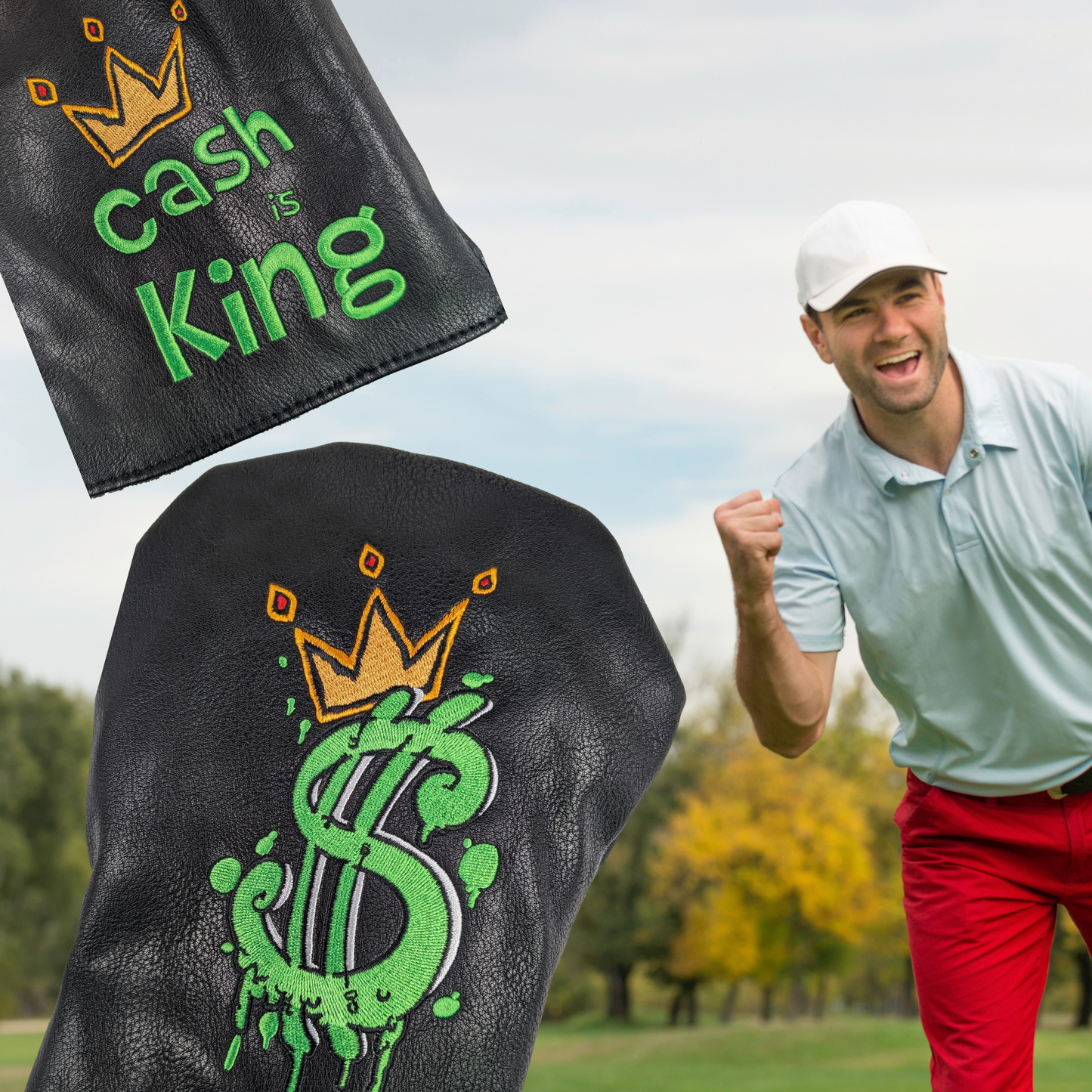 Cash is King - Driver Head Cover