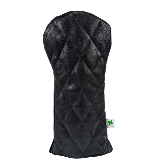 Quilted Black (Minimalist) - Driver Head Cover