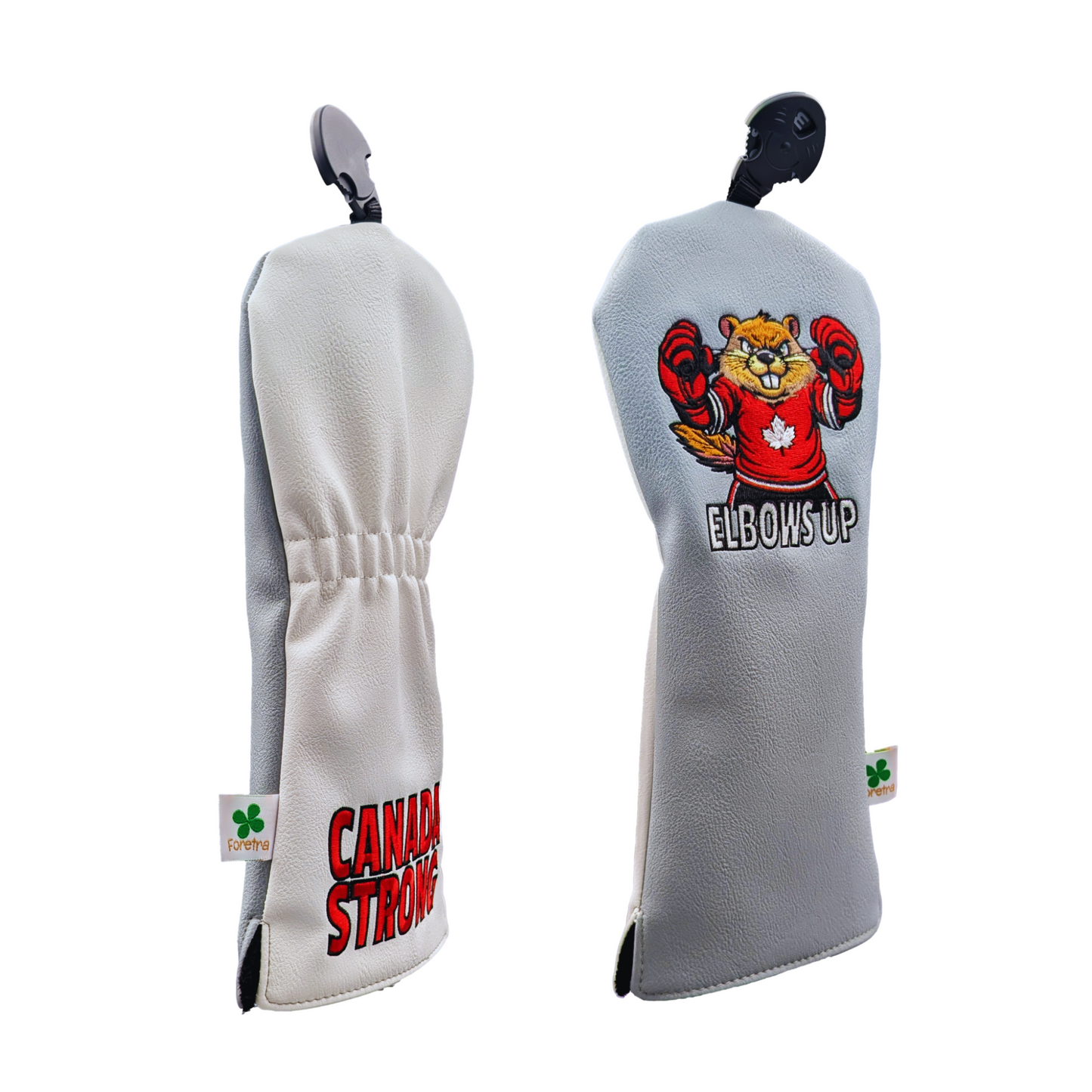 Elbows Up - Canada Strong - Fairway Wood Head Cover