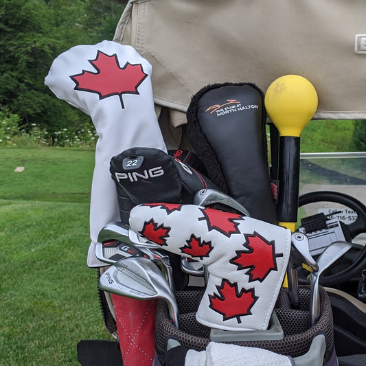 Canada Maple Leaf - Blade Putter Head Cover
