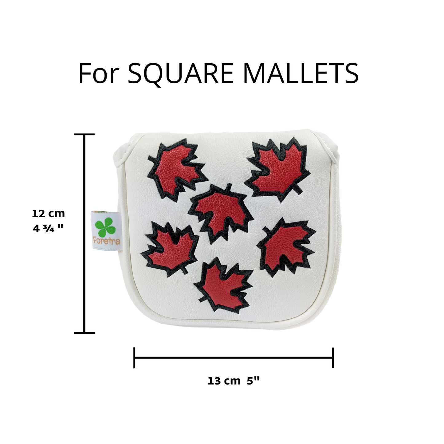 Canada Maple Leaf - Square Mallet Putter Head Cover