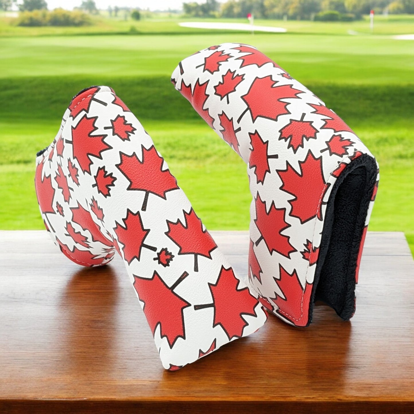 Canada Maple Leaves - Blade Putter Head Cover
