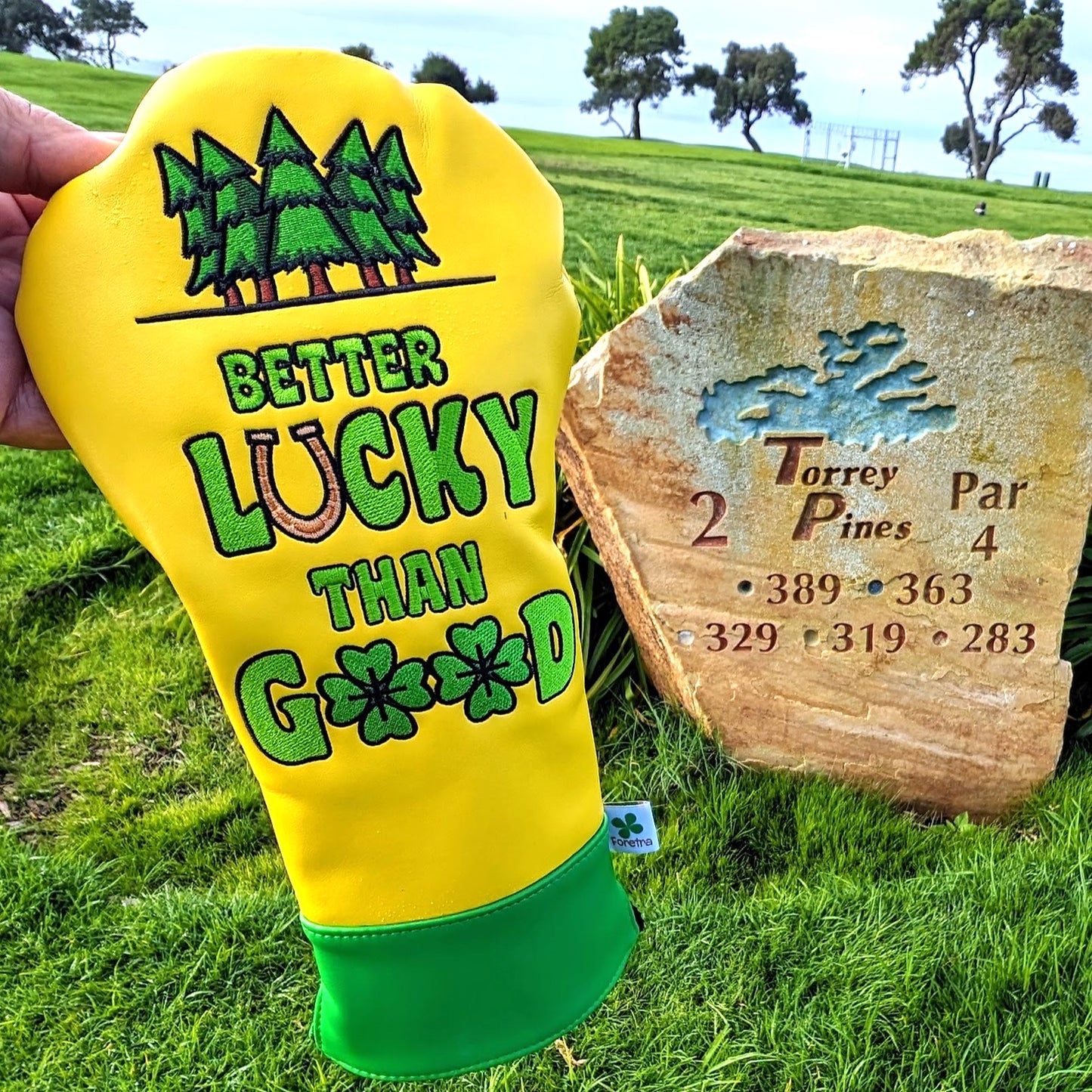 Better Lucky than Good - Driver Head Cover