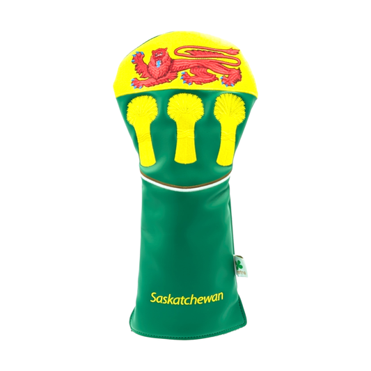 Saskatchewan Shield - Driver Head Cover -Stylish Prairie Pride