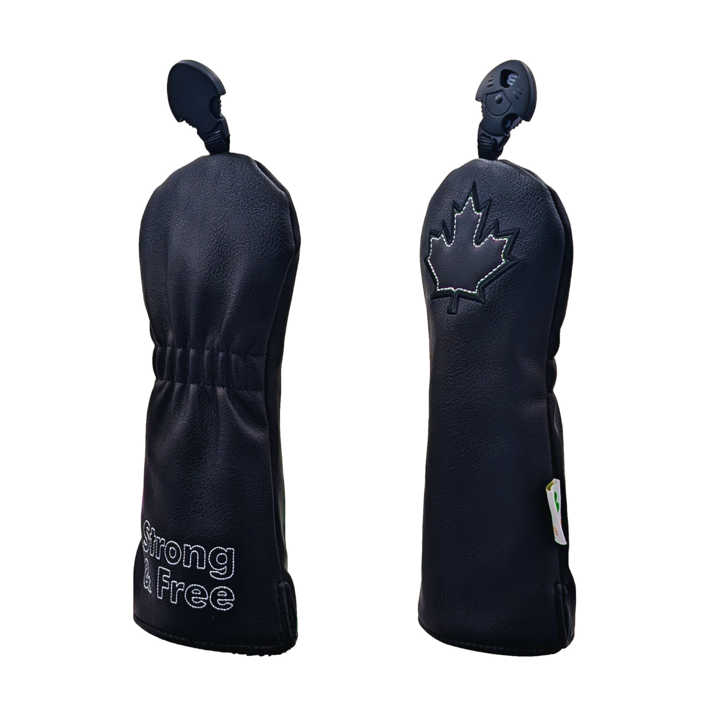 Canada Black Maple Leaf - Hybrid Headcover - Strong & Free