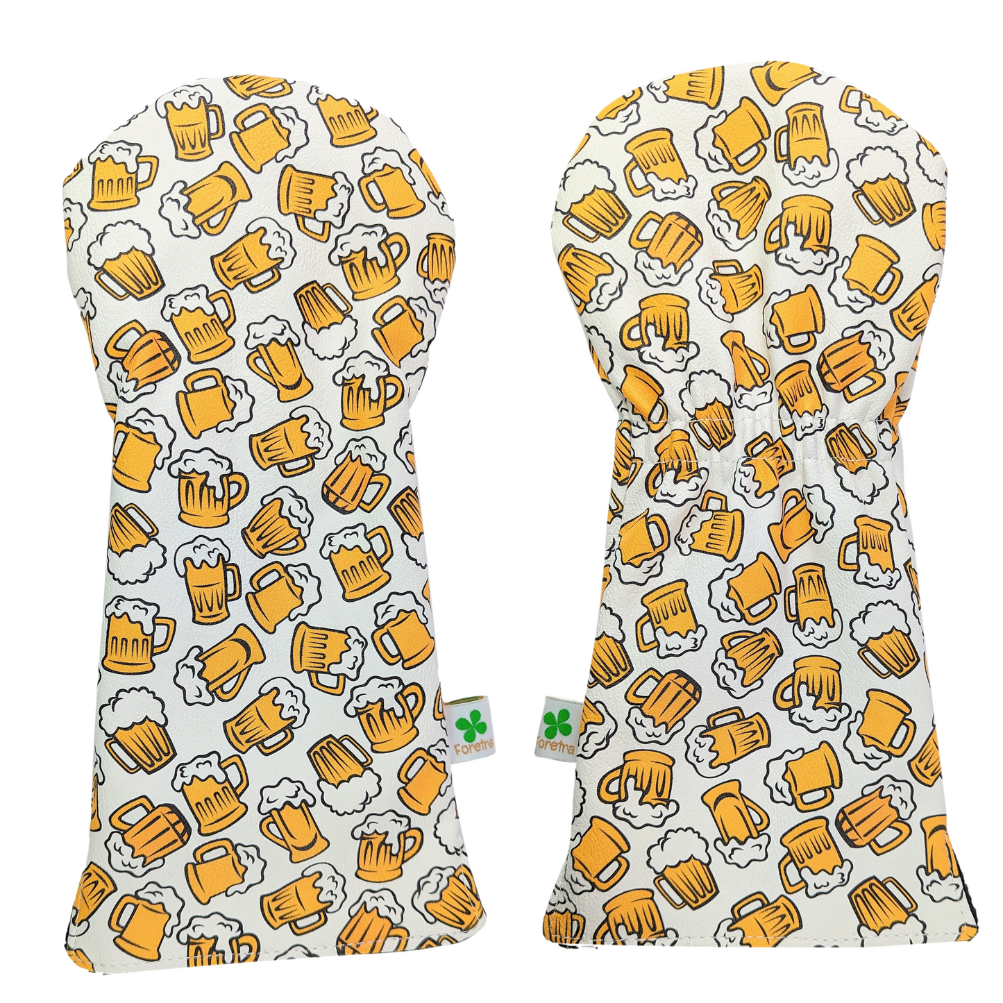 Beer Mugs Pattern - Driver Head Cover