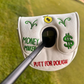 Putt for Dough - Money Maker -  Center Shafted Putter (White)