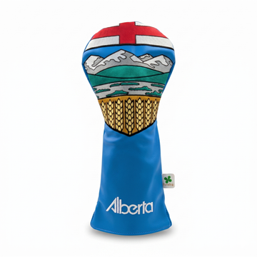Alberta Shield -  Driver Head Cover - Bold Alberta Pride