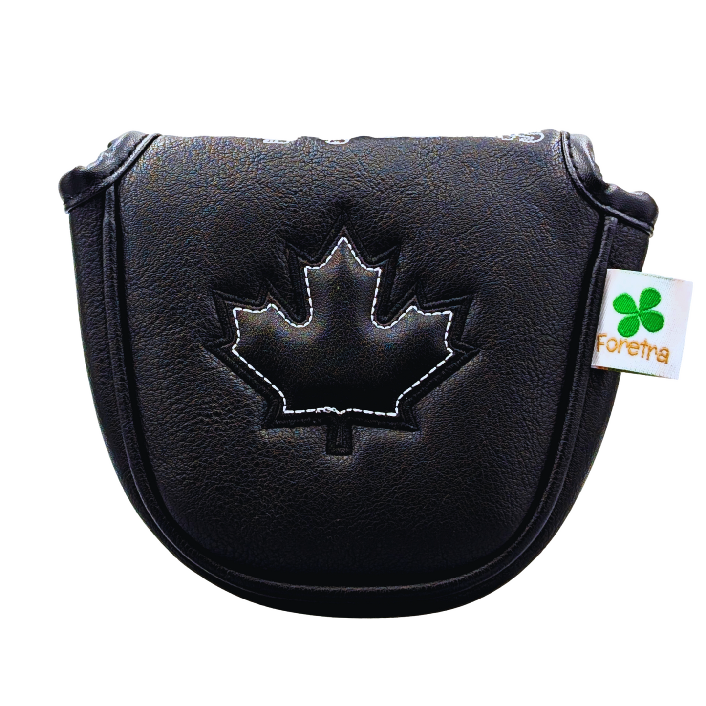 Black Canada Maple Leaf - Mallet Putter Head Cover