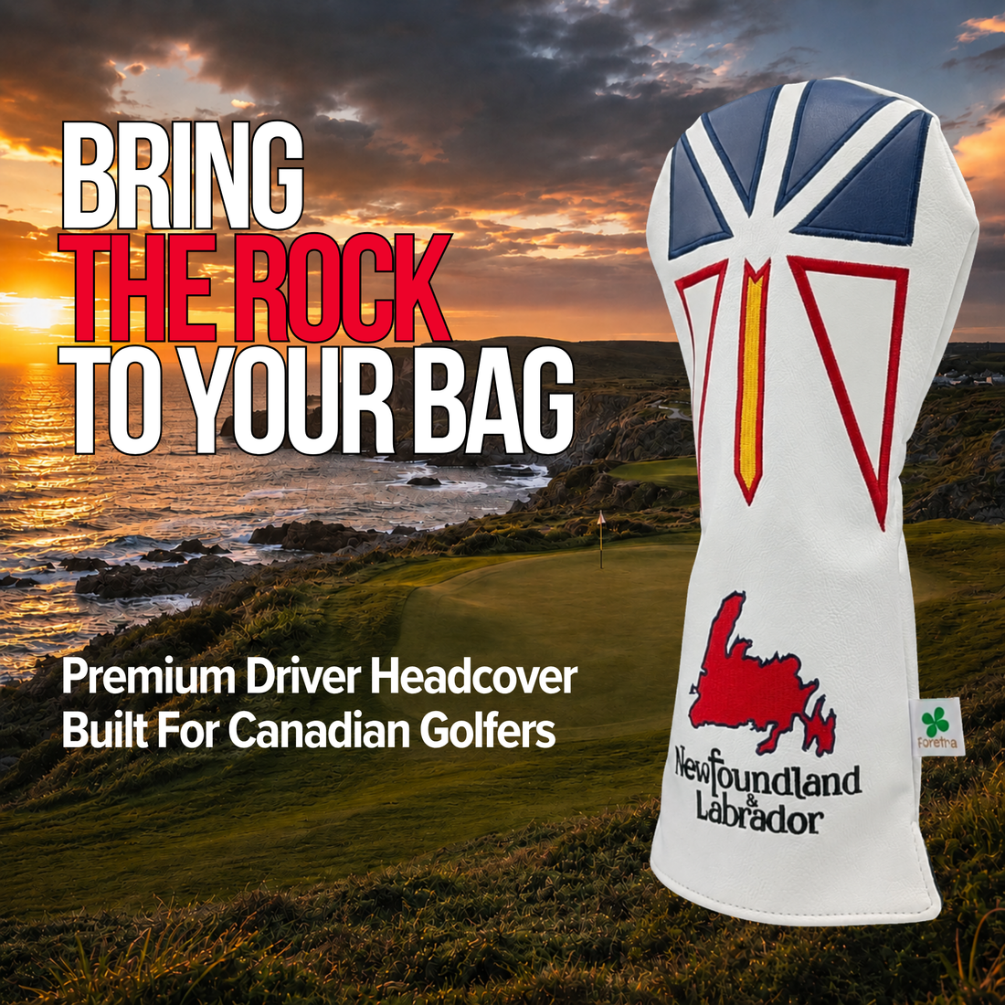 Newfoundland & Labrador Driver Headcover