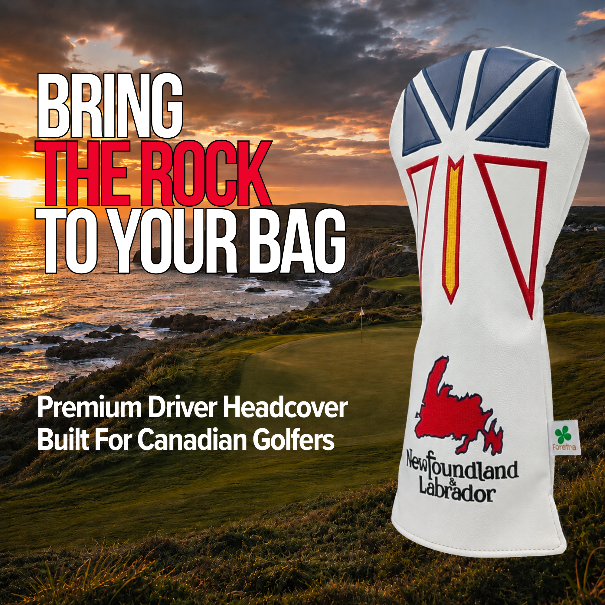 Newfoundland & Labrador Driver Headcover