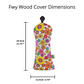 Flowers pattern - Fairway Wood Head Cover