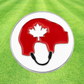 Canada Hockey Helmet - Golf Ball Marker with Magnetic Golf Hat Clip