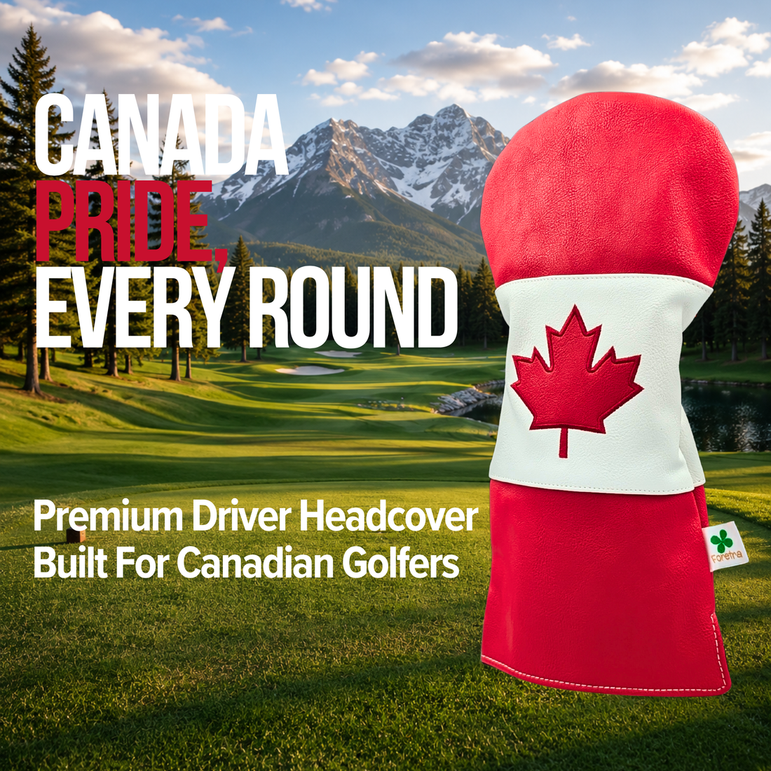 Canada Flag - Driver Head Cover