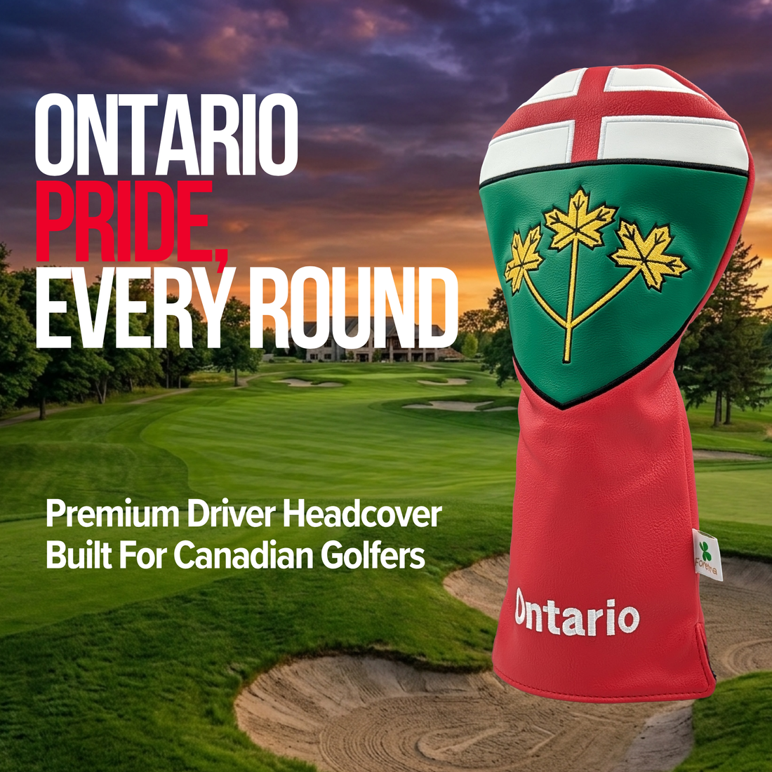 Ontario Shield -  Driver Head Cover