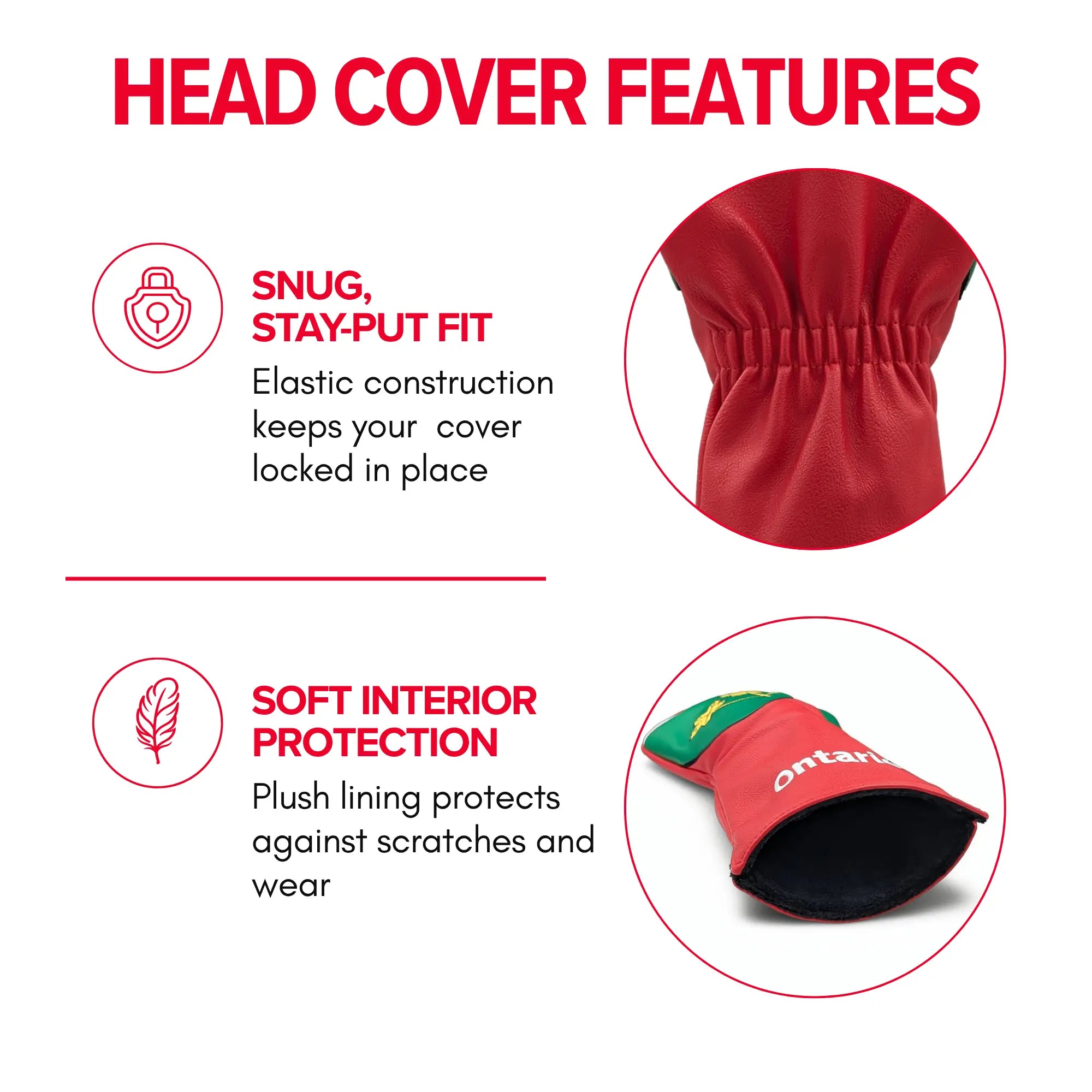Ontario Shield -  Driver Head Cover