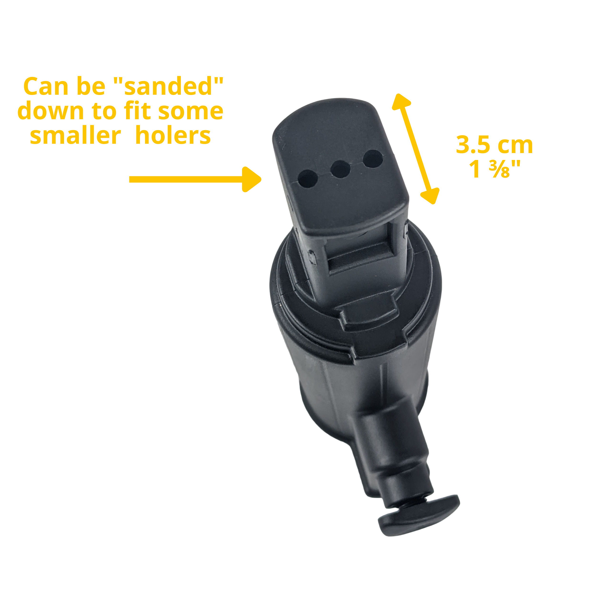 Umbrella Holder Extension -  will fit most Golf Push Cart or Golf Power Cart Standard Umbrella Holder