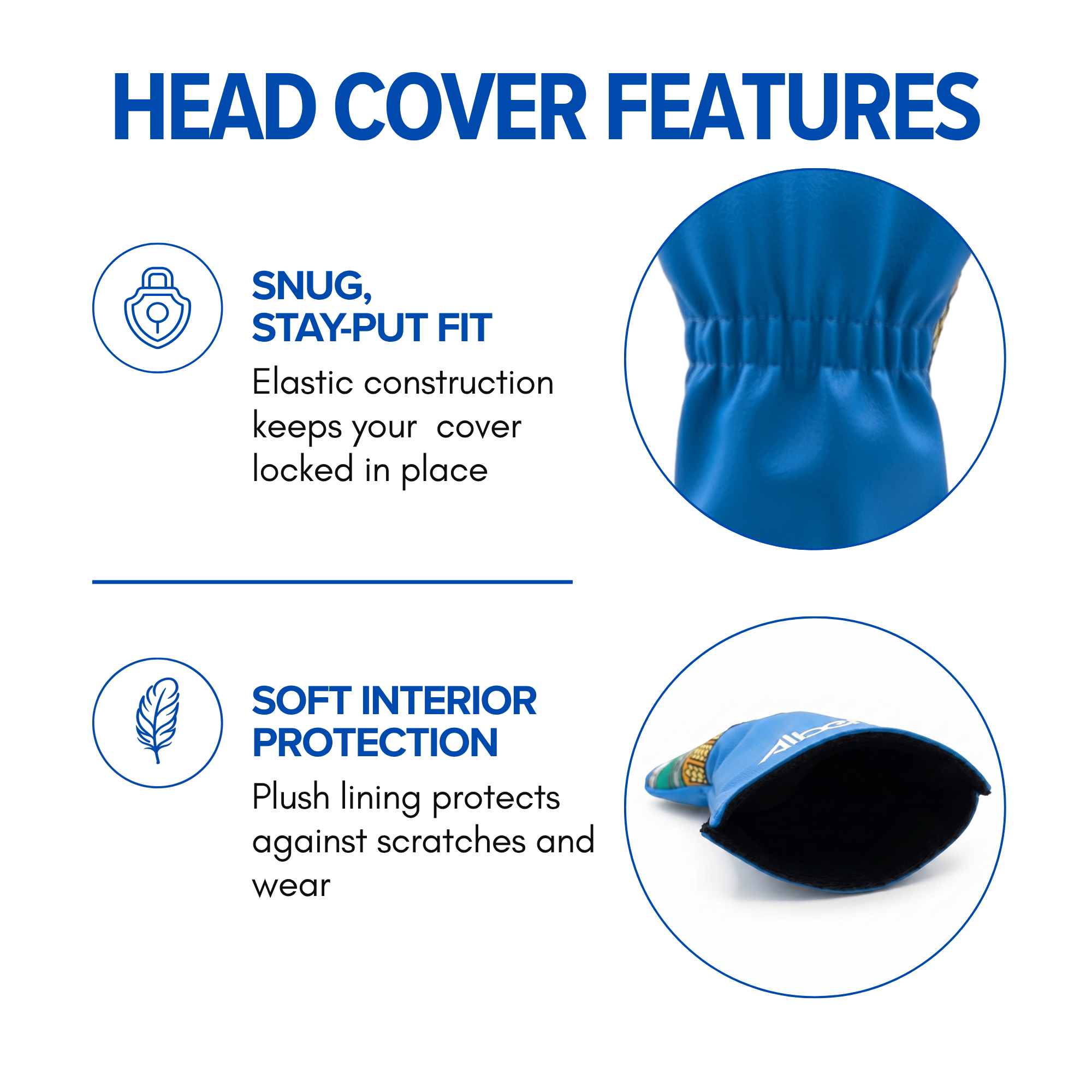 Alberta Shield -  Driver Head Cover - Bold Alberta Pride
