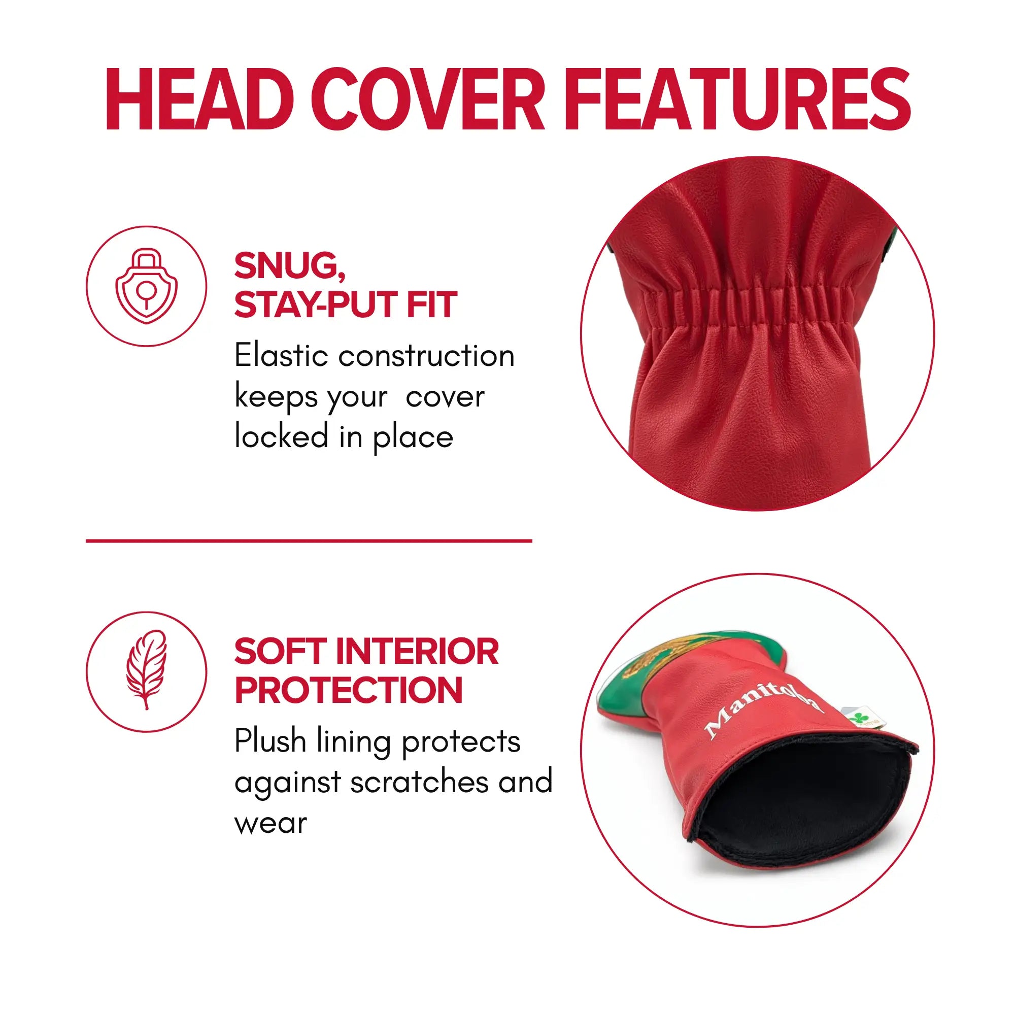 Manitoba Shield – Driver Headcover – Proud Prairie Strength