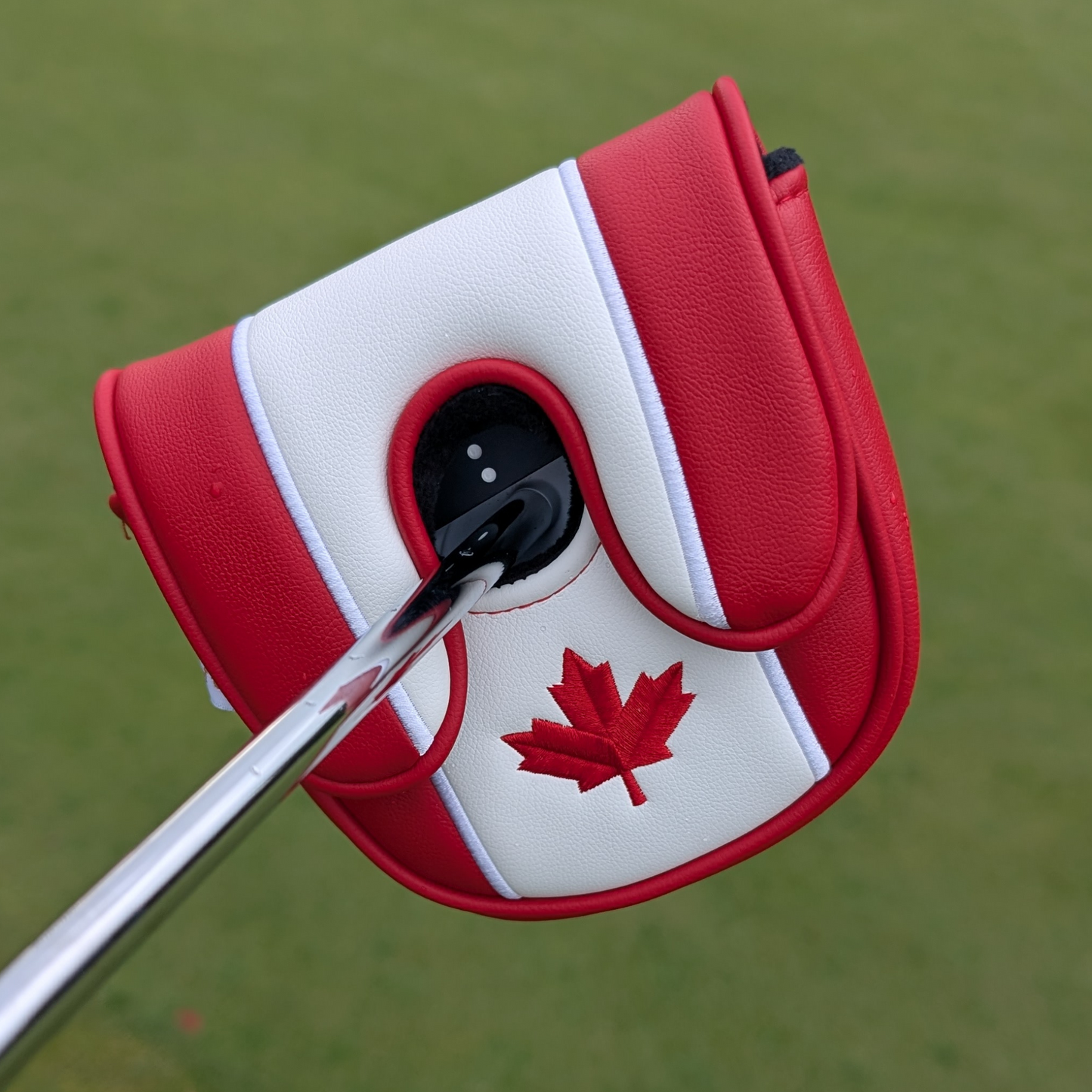 Canada Flag - Center Shaft Mallet Putter Head Cover