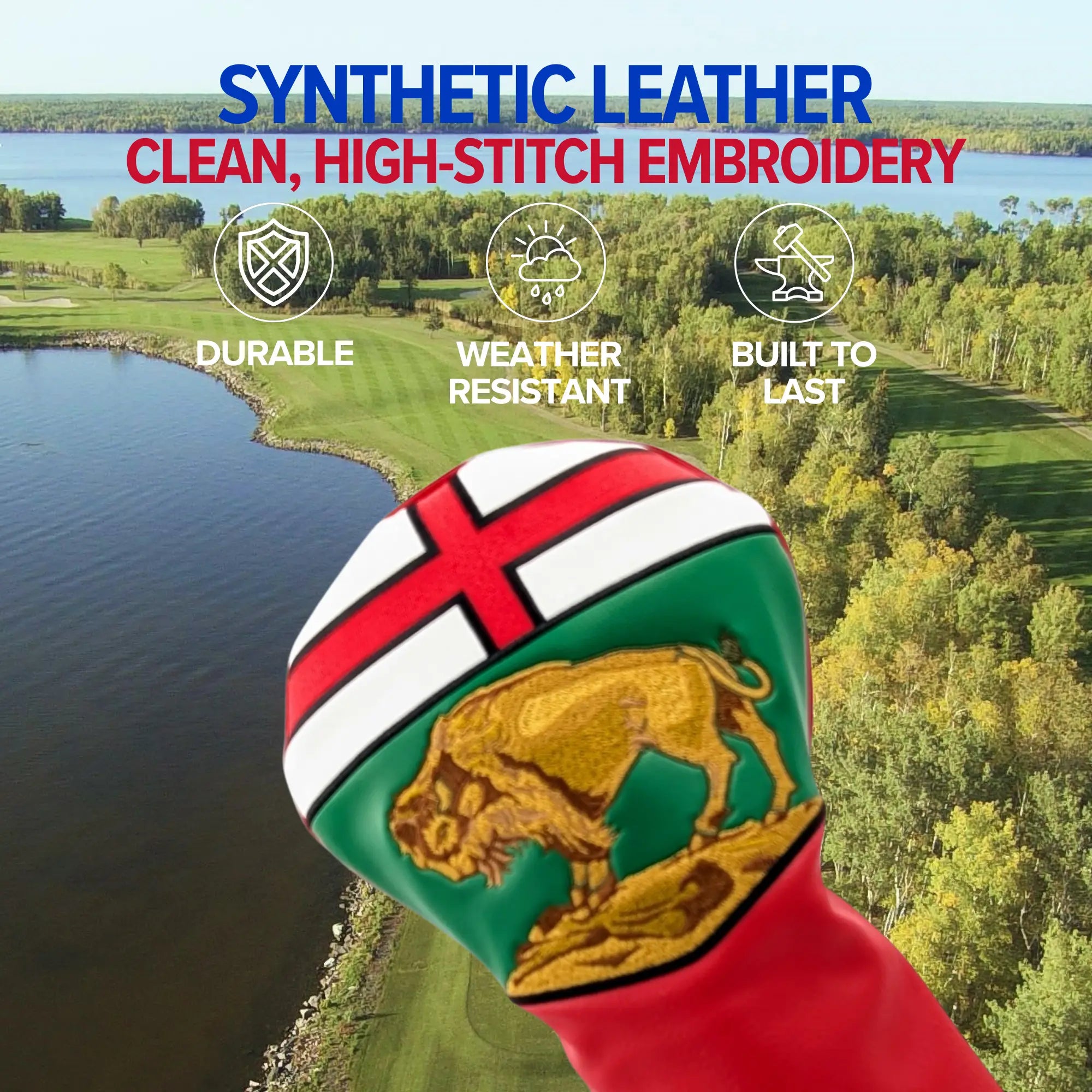 Manitoba Shield – Driver Headcover – Proud Prairie Strength