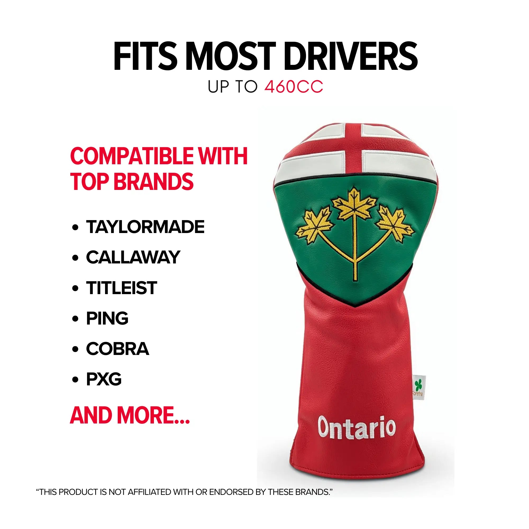 Ontario Shield -  Driver Head Cover