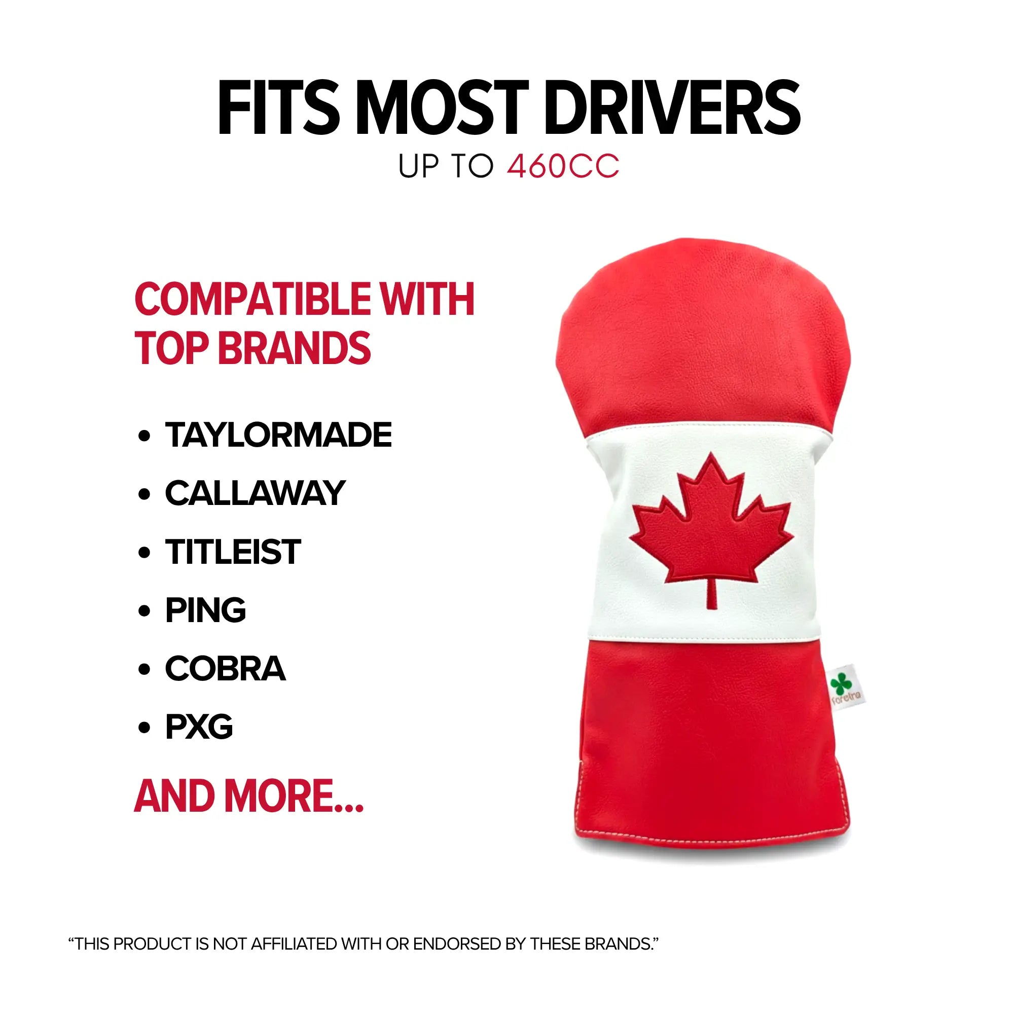 Canada Flag - Driver Head Cover