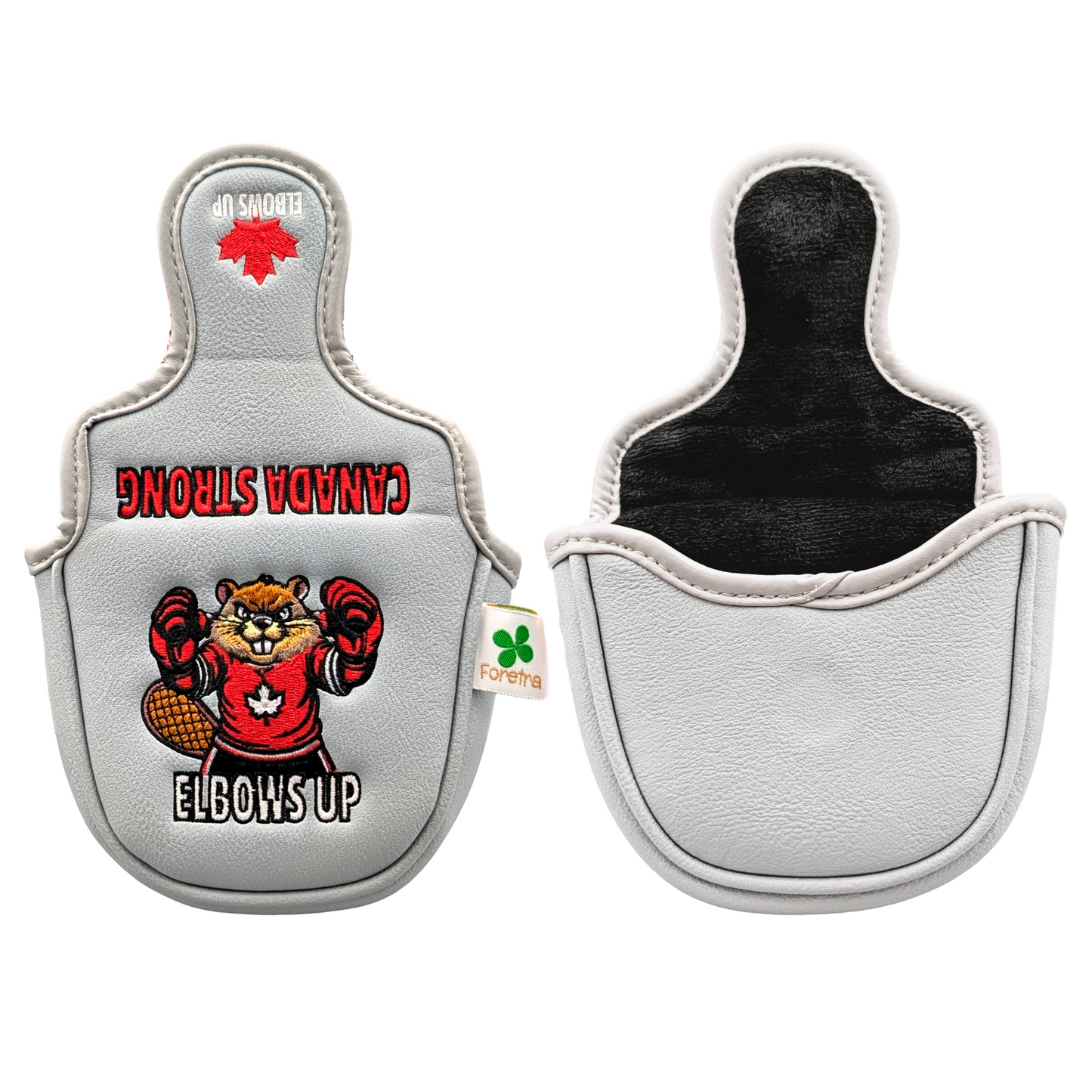 Elbows Up - Mallet Putter Head Cover