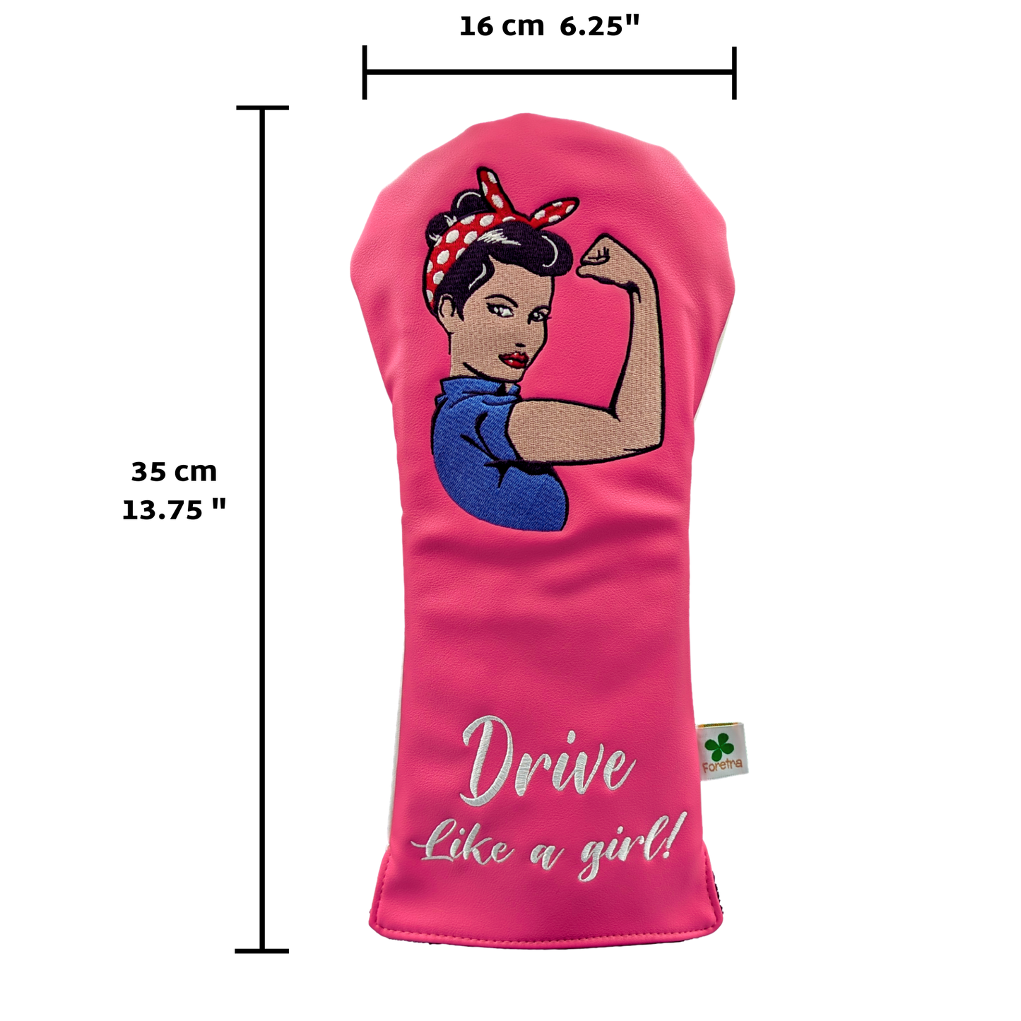 Drive like a Girl  -  Driver Head Cover