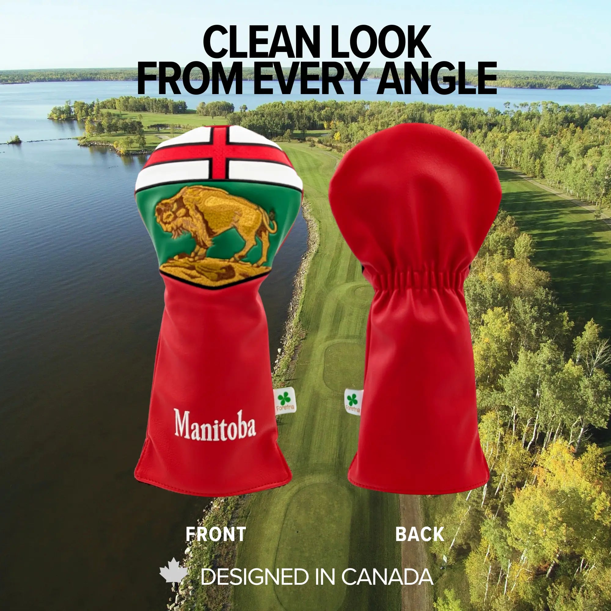 Manitoba Shield – Driver Headcover – Proud Prairie Strength