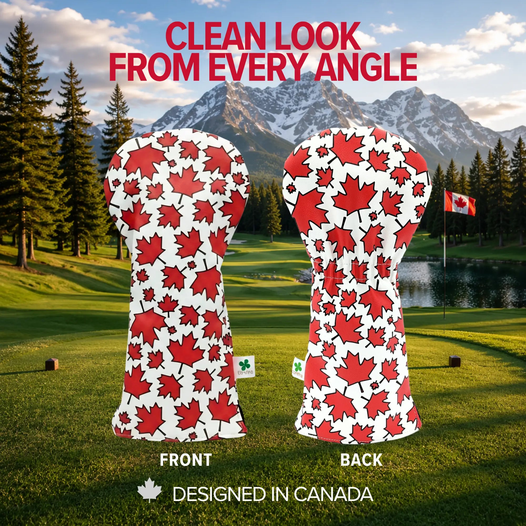 Canada Maple Leaves Pattern - Driver Headcover
