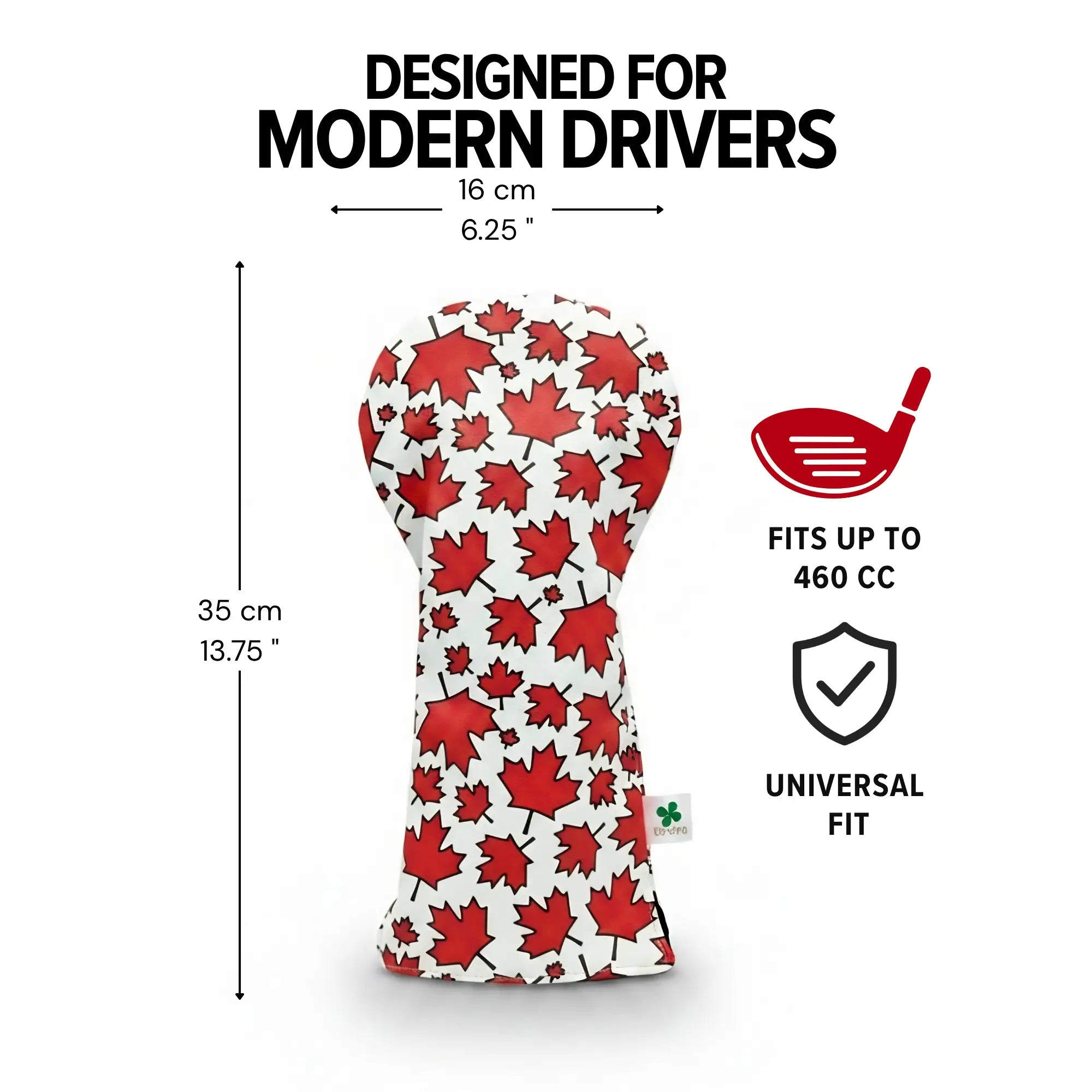 Canada Maple Leaves Pattern - Driver Headcover