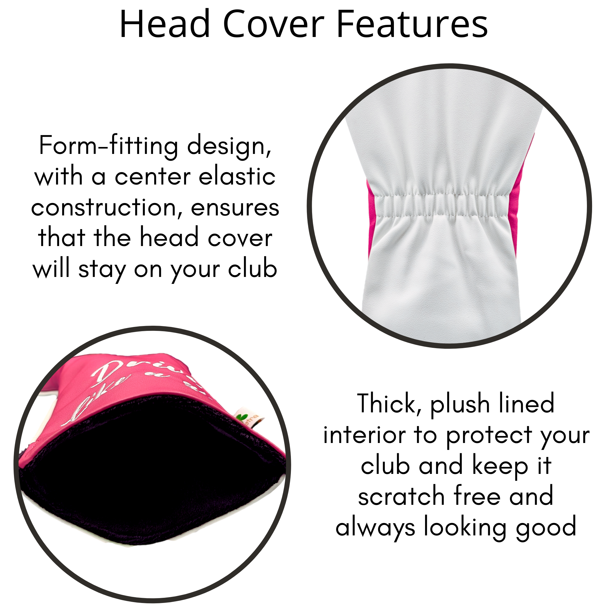 Drive like a Girl  -  Driver Head Cover