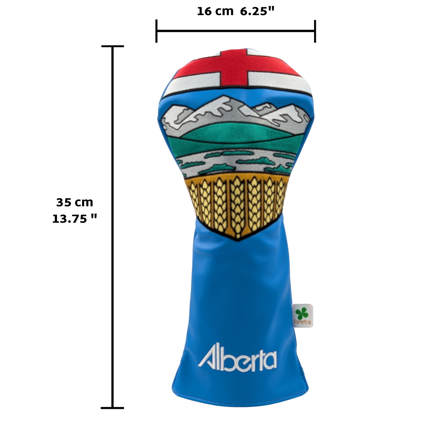 Alberta Shield -  Driver Head Cover - Bold Alberta Pride