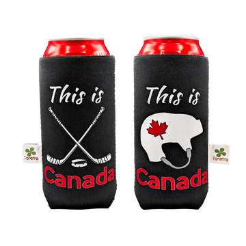 This is Canada – “Tallboy” (16 oz) Can Cooler Sleeve  4-Pack