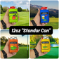 Golfer Theme | ' Birdie Juice ' Aiming Fluid ' Liquid Accuracy ' Swing Lube -  Can Cooler Sleeve Set of 4 (one of each)