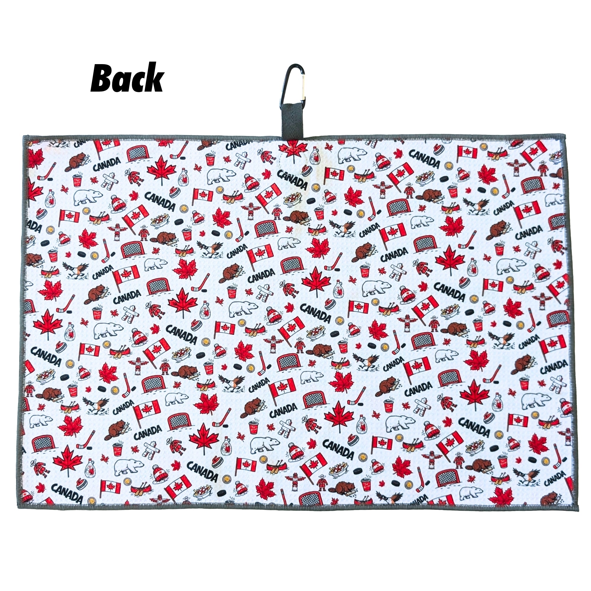 Canadian Icons - Magnetic Golf Waffle Towel