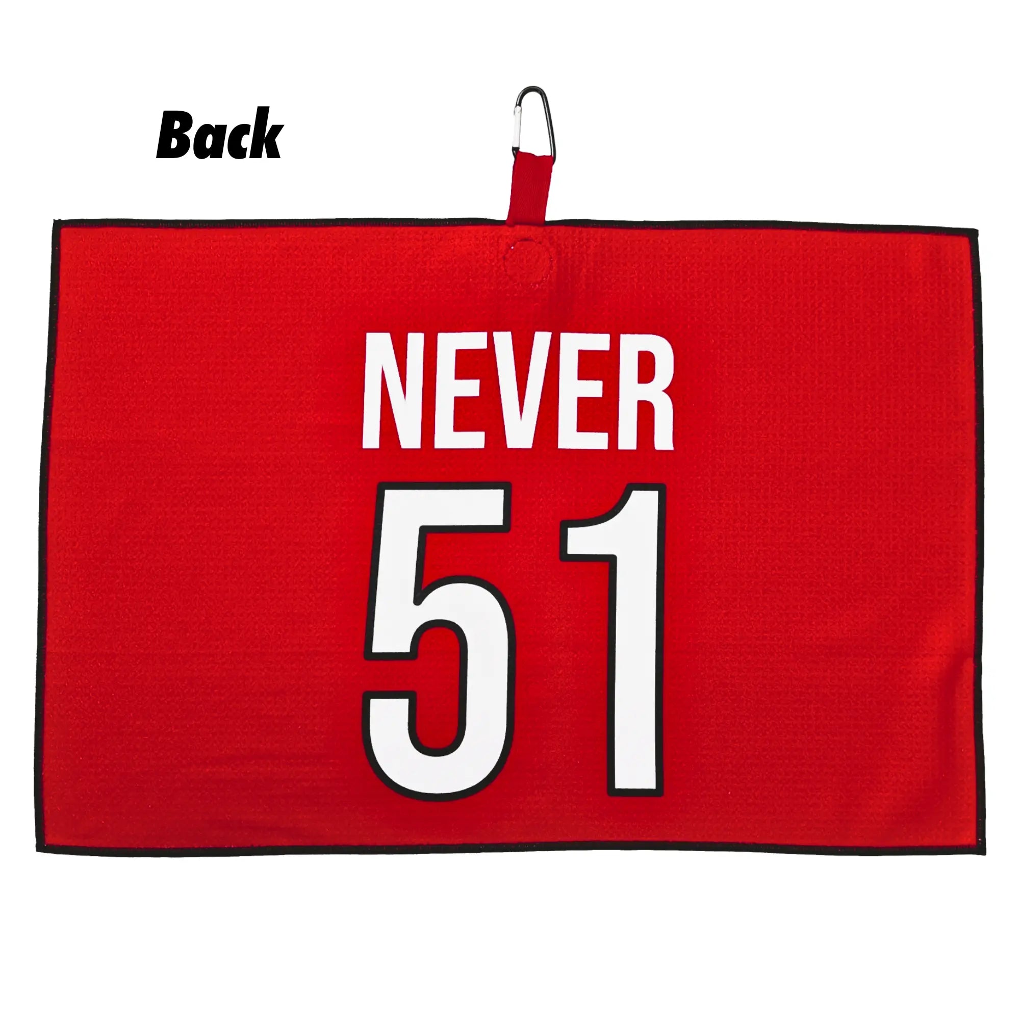 Canada Never 51 - Magnetic Golf Waffle Towel