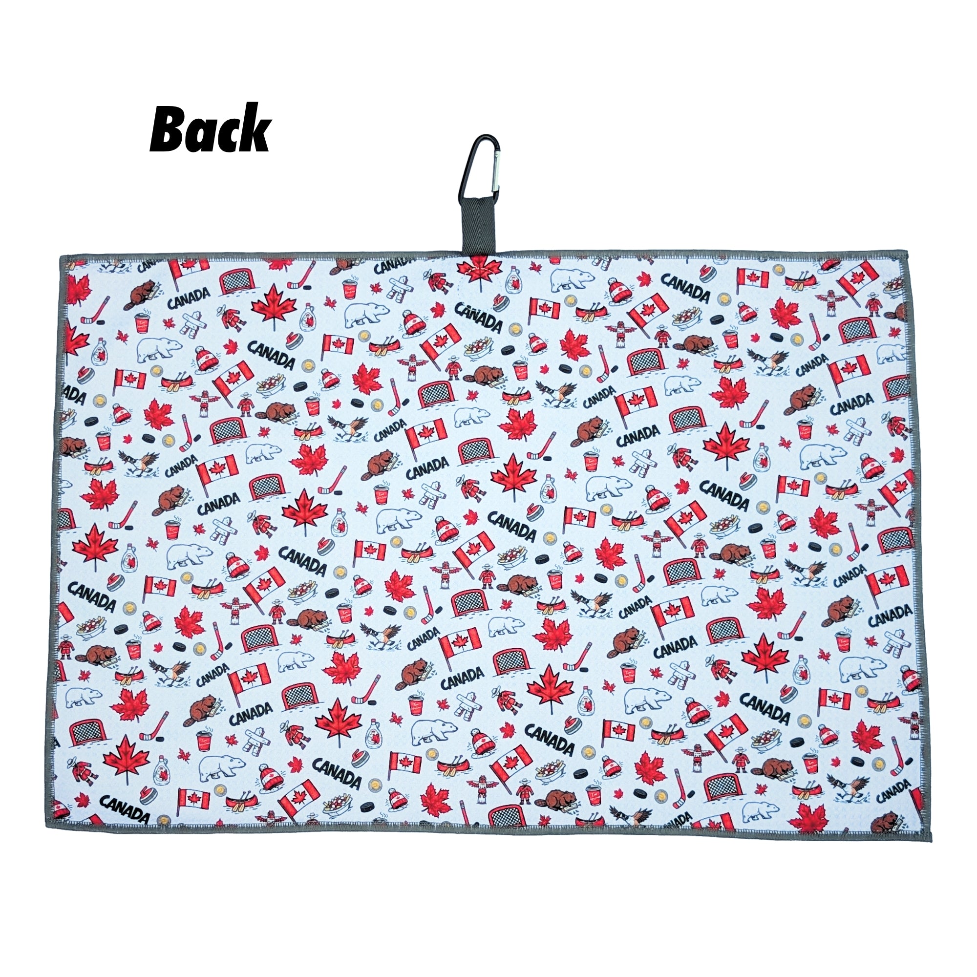 Canadian Icons - Magnetic Golf Waffle Towel