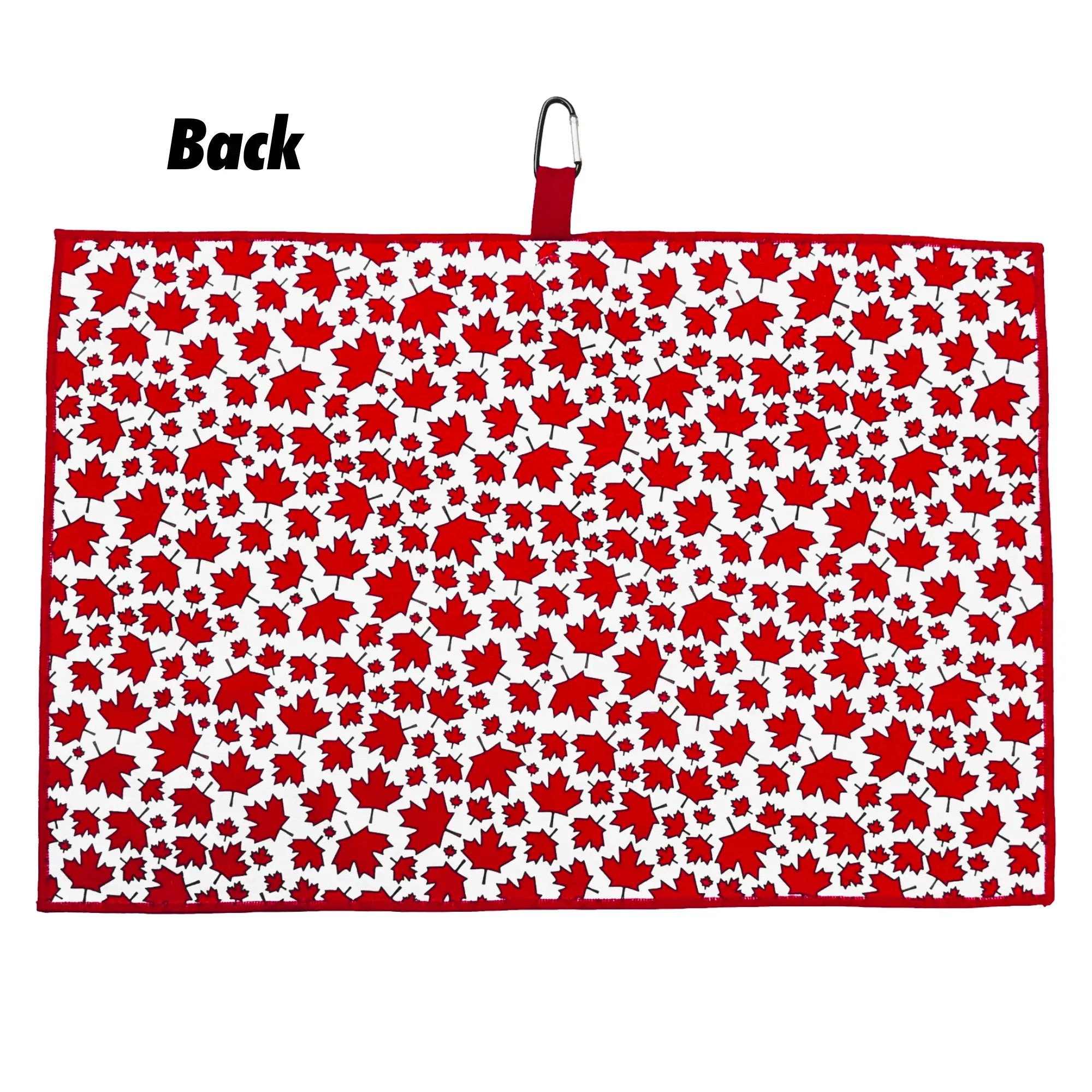 Canada Maple Leaves - Magnetic Golf Waffle Towel