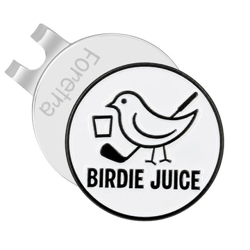 Birdie Juice Golf Ball Marker + Magnetic Hat Clip