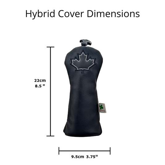 Canada Black Maple Leaf - Hybrid Headcover - Strong & Free
