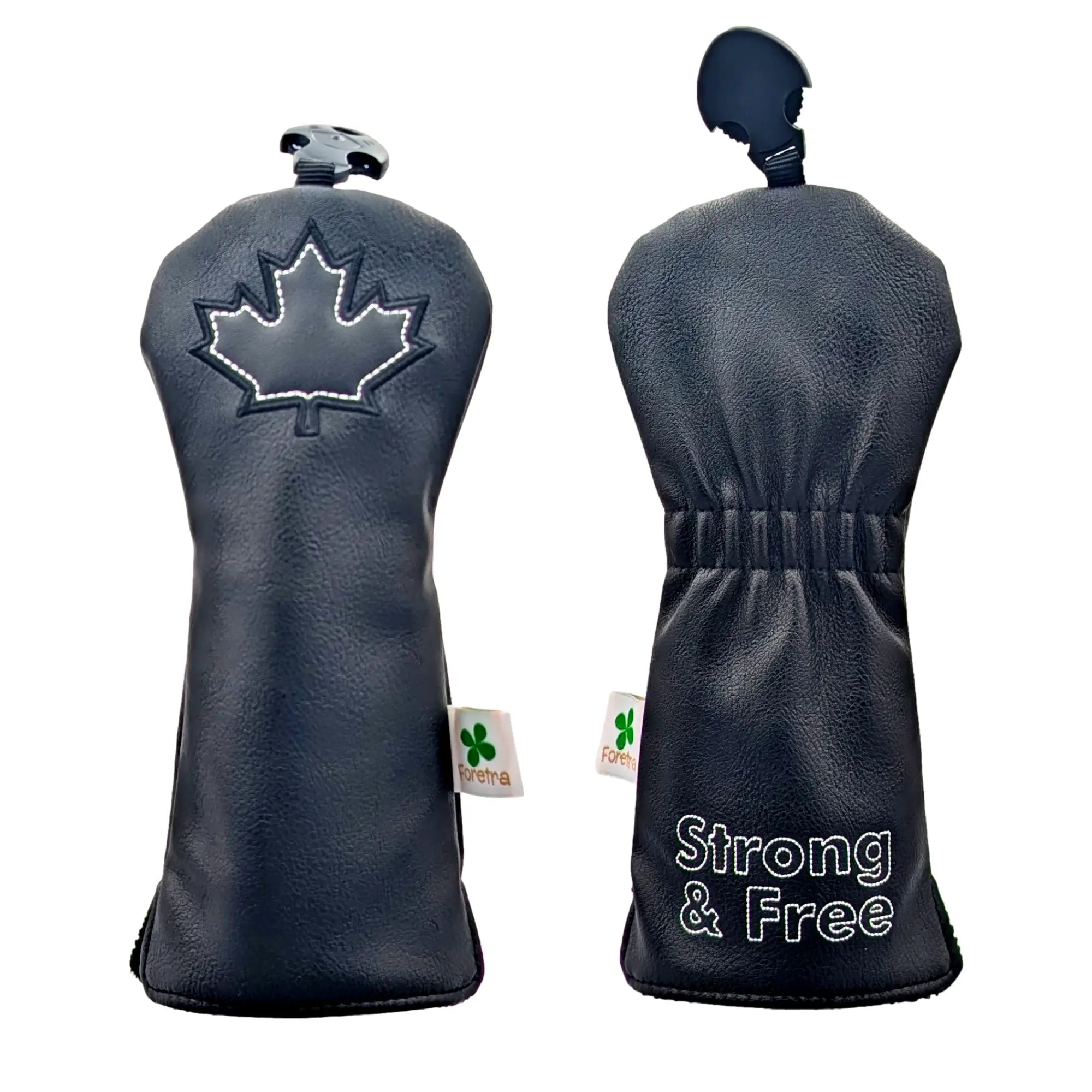 Canada Black Maple Leaf - Hybrid Headcover - Strong & Free